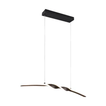 Pendul Trio GINKO metal, negru, LED, 18W, 2000lm, 3000K - Trio-R35791132