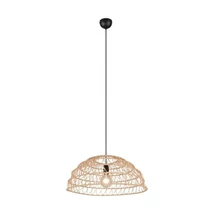 Pendul Trio PAULETTE hartie, negru, maro, E27 - Trio-R36141026