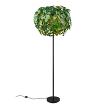 Veioza Trio LEAVY, metal, plastic, negru, verde, E14 - Trio-R40463015