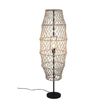Lampadar Trio HIVE metal, natural, negru, E27 - Trio-R41681036