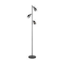 Lampadar  Trio CADIZ metal, sticla, negru, antracit, E14 - R41783042
