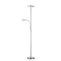 Lampadar Trio ACKBAR metal, nichel, LED, 3000K, 18W, 2000lm - R42752107