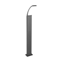 Lampadar exterior Trio BEJA metal, antracit, LED, 12.5W, 1650lm, 4000K, IP44 - Trio-R43356142