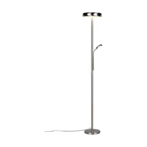 Lampadar  Trio PALERMO metal, nichel, LED, 5W+18W, 3000-4000-6500K, 500+2000Lm - R45741107