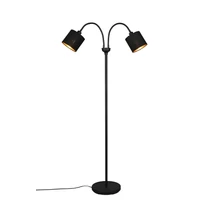 Lampadar Trio TOMMY metal, tesatura, negru, E14 - R46332079