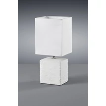 Veioza Trio PING ceramica, tesatura, alb, E14 - R50131001