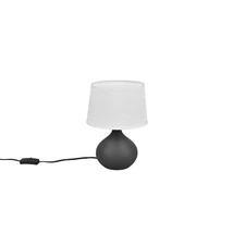 Veioza Trio MARTIN ceramica, tesatura, maro, capuccino, E14 - R50371026
