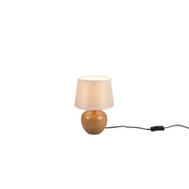 Veioza Trio LUXOR ceramica, tesatura, maro, E14 - R50621035