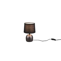 Veioza Trio MALU ceramica, tesatura, nichel, maro, E14 - R50802667