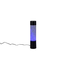 Veioza Trio GLITTER plastic, negru, RGB-LED, 9W - R50871032