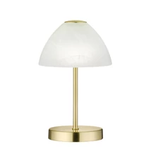 Veioza Trio QUEEN metal, sticla, alama, alb, LED, 3000K, 3W, 280lm - R52021108