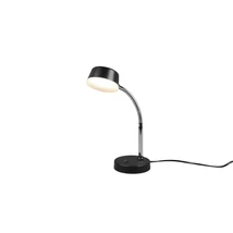 Veioza Trio KIKO metal, plastic, crom, negru, LED, 3000K, 4.5W, 500lm - R52501102