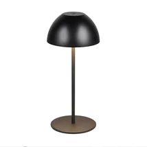 Veioza Trio ORTIZ  plastic, negru, LED, 2W, 150lm, 3000K, IP44 - Trio-R55601132