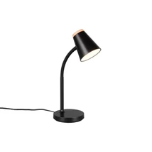 Veioza Trio PONGO plastic, negru, LED, 4.5W, 500lm, 3000K - Trio-R55831102