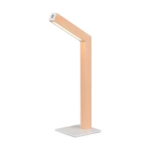 Veioza Trio SKIP metal, lemn, alb, maro, LED, 2W, 185lm, 3000K - Trio-R55951135