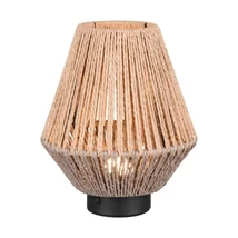Veioza Trio LIRA  metal, hartie, negru, maro, LED, 1W, 140lm, 3000K - Trio-R55991126