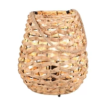 Veioza Trio JEAN metal, natural, negru, E27 - Trio-R56221036