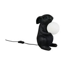 Veioza Trio RABBIT plastic, negru, alb, G9 - R56511002