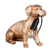 Veioza Trio RUDI plastic, auriu, E14 - R56601079
