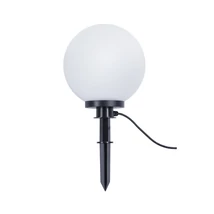 Lampa decor exterior Trio BOLO plastic, negru, alb, E27, IP44 - R57043001
