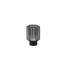 Veioza Trio LORD metal, sticla, negru, fumuriu, LED, 3000K, 1.5W, 100lm - R57761154