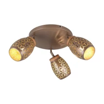 Plaoniera Trio BIDAR metal, cafenea, E14 - Trio-R61573365