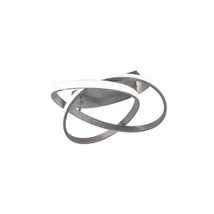 Plafoniera Trio COURSE metal, nichel, LED, 3000K, 18W, 2400lm - R62051107