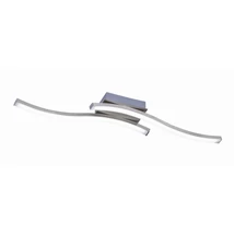 Plafoniera Trio ROUTE metal, plastic, nichel, alb, LED, 3000K, 2x5W, 1000lm - R62472107