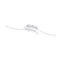 Plafoniera Trio ROUTE metal, plastic, alb, LED, 4000K, 2x5W, 1200lm - R62472131