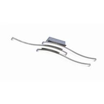 Plafoniera Trio ROUTE metal, plastic, nichel, alb, LED, 3000K, 3x5W, 1500lm - R62473107