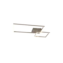 Plafoniera Trio PADELLA metal, nichel, LED, 4000K, 25W, 3000lm - R62642407