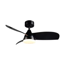 Corp de iluminat cu ventilator Trio HELSINKI metal, negru, LED, 20W, 2500lm, 2700K-6000K - Trio-R62732132