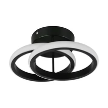 Plafoniera Trio KASIA  metal, plastic, alb, negru, LED, 7W, 3000K, 800Lm - R63531132