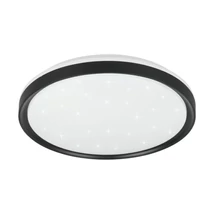 Plafoniera Trio SOLIT metal, plastic, alb, negru,  RGB-LED, 14W, 2700-6500K, 1800Lm - R63581132