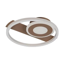 Plafoniera Trio HORUS metal, plastic, alb, maro, LED, 22W, 3000K, 2500Lm - R63671165