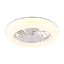 Corp de iluminat cu ventilator Trio MORA plastic, alb, LED, 13W, 1400lm, 2700K-6500K - Trio-R64032101