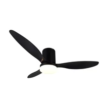 Corp de iluminat cu ventilator Trio GÖTEBORG plastic, negru, LED, 20W, 2500lm, 2700K-6000K - Trio-R64202132