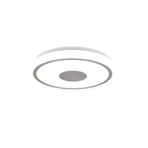 Plafoniera Trio BUNDA metal, plastic, alb, crom, LED, 4000K, 16W, 2000lm - R64361106