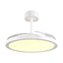 Corp de iluminat cu ventilator Trio KASFJORD metal, alb, LED, 34W, 3900lm, 2700K-6500K - Trio-R64452131