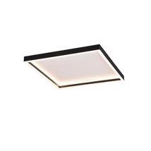 Plafoniera Trio ROTONDA metal, negru, LED, 3000K, 20W, 2600lm - R64502932