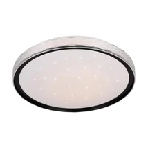 Plaoniera Trio VARDA metal, negru, LED, 24W, 2500lm, 2700K-6500K - Trio-R64811102