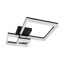 Plafoniera Trio CAMINO plastic, alb, negru, LED, 32W, 3000K, 4000Lm - R65771332