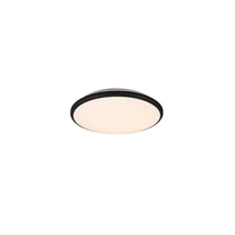 Plafoniera Trio LIMBUS plastic, negru, alb, LED, 3000K, 20.5W, 2300lm - R67021132