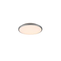 Plafoniera Trio LIMBUS plastic, gri, alb, LED, 3000K, 20.5W, 2300lm - R67021187