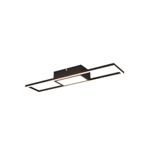 Plafoniera Trio RIGIDO metal, negru, LED, 2700K-6000K, 22W, 2800lm - R67172132