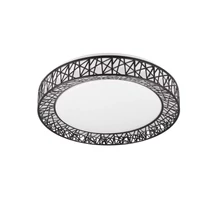 Plafoniera Trio CLUSTER metal, plastic, alb, negru, LED, 2700K - 6500K, 40W, 4300lm - R67321102