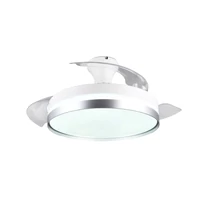 Lampa cu ventilator Trio LINDBERG plastic, alb, gri, LED, 2700K - 6500K, 35W, 4050lm - R67382187