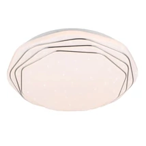 Plafoniera Trio DIZZY, plastic, alb, LED, 22W, 2600lm, 2700K-6500K - Trio-R67741100