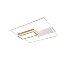 Plafoniera Trio SPIRO, metal, gri, LED, 32W, 3800lm, 2700K-6500K - Trio-R67862976