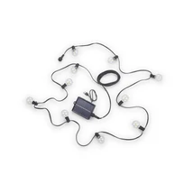 Lampa de decor Trio MOOD plastic, negru, E12, IP44 - Trio-R74761132